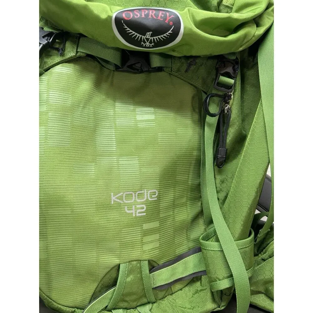 Osprey Kode 42 Backpack Green Technical Ski Snowboard Touring Mountaineering